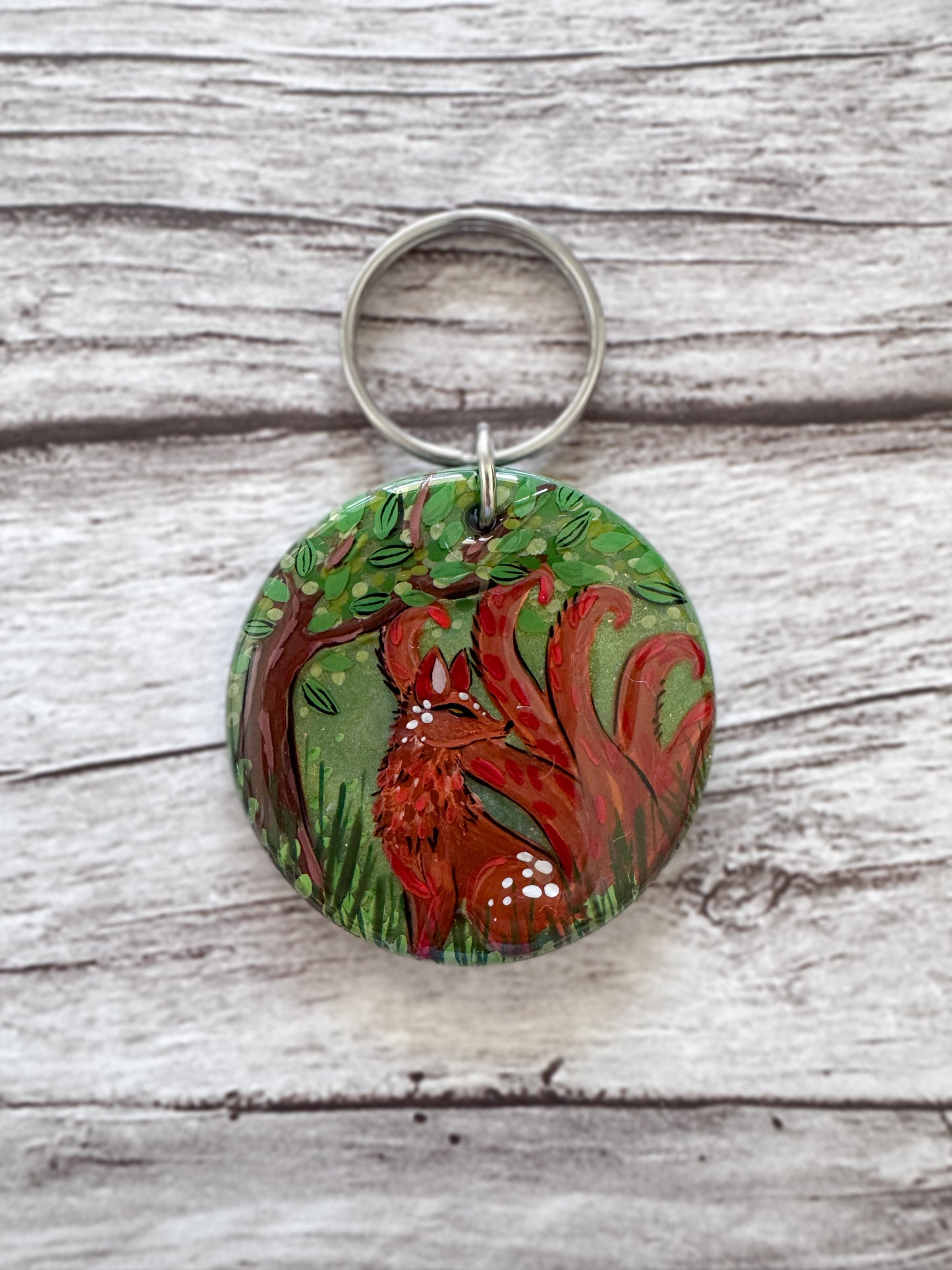 "Forest" Collar and Tag Set