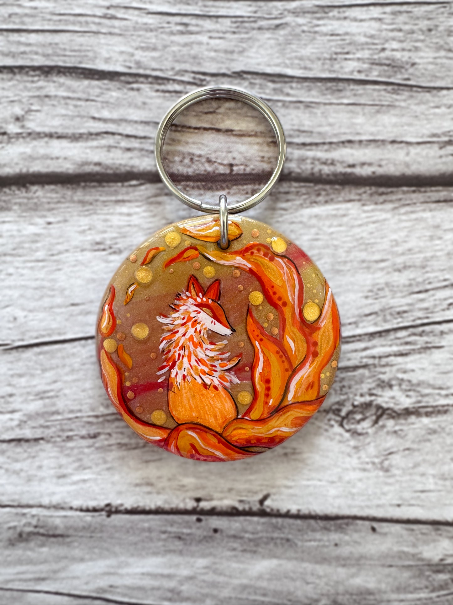 "Fire" Collar and Tag Set
