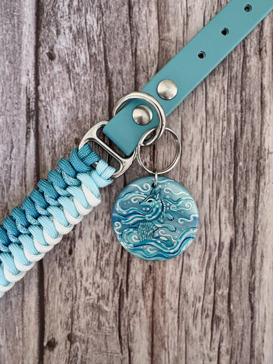 "Wind" Collar and Tag Set