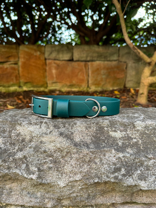 Biothane Collar - Green M