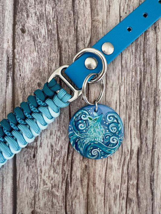 "Ocean" Collar and Tag Set
