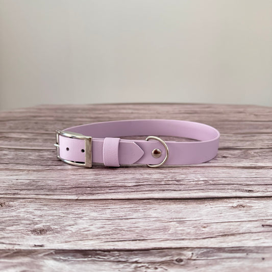 L 45-52cm Nickel Biothane Collar