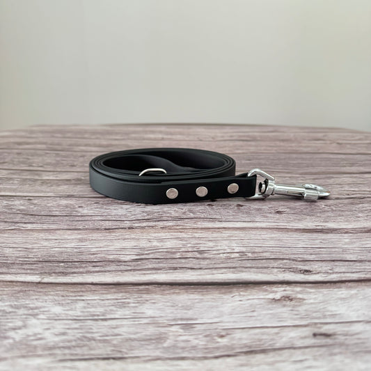Biothane Leash - Black Nickel
