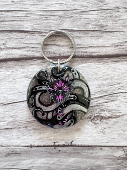 "Darkness" Collar and Tag Set