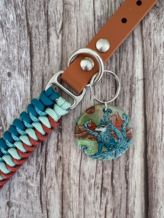 "Mountain" Collar and Tag Set