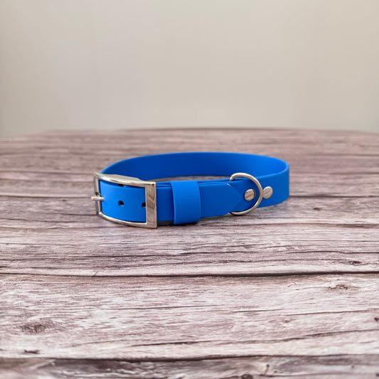 M 40-47cm Nickel Biothane Collar