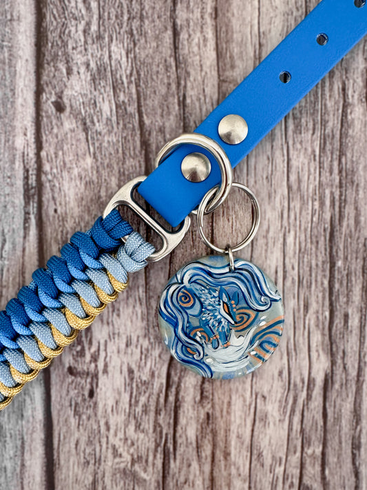 "River" Collar and Tag Set
