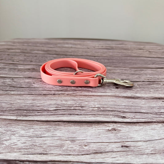 Biothane Leash - Rose Gold Nickel