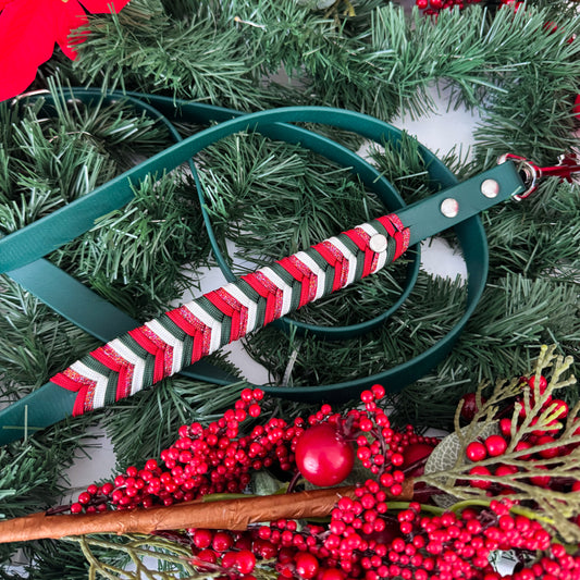 Christmas Leash - Green