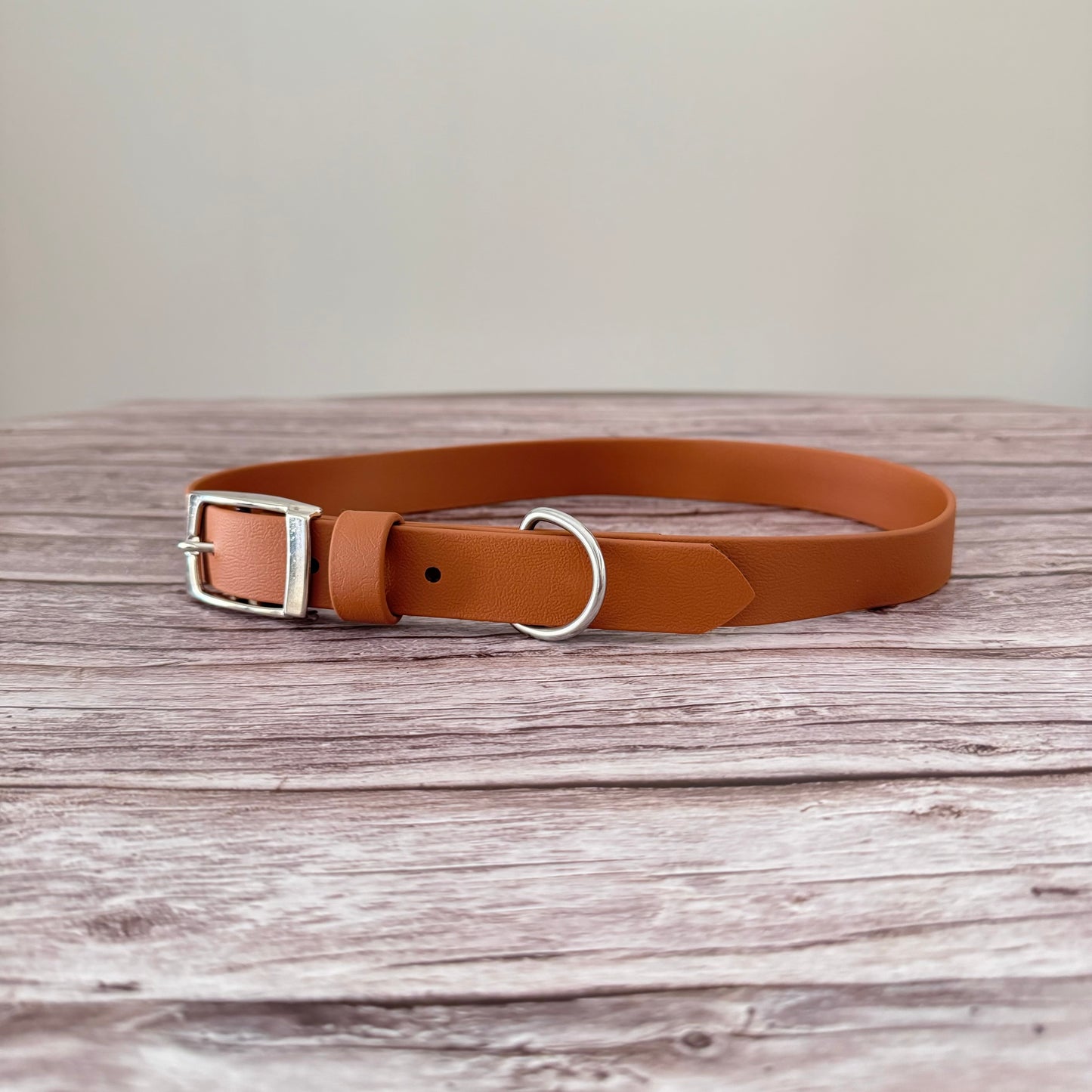 2XL-3XL 55-67cm Nickel Biothane Collar