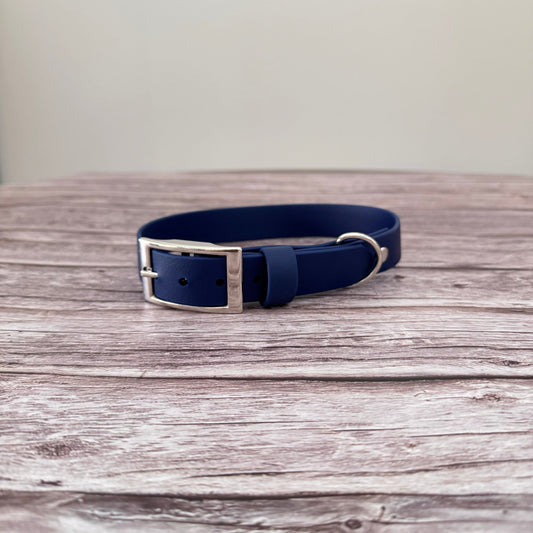 M 40-47cm Nickel Biothane Collar